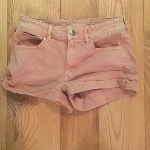 Pink American Eagle shorts